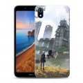 Дизайнерский силиконовый чехол для Xiaomi RedMi 7A NieR:Automata