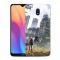 Дизайнерский силиконовый с усиленными углами чехол для Xiaomi RedMi 8A NieR:Automata