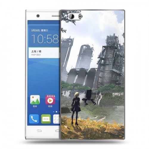 Дизайнерский пластиковый чехол для ZTE Star 1 NieR:Automata