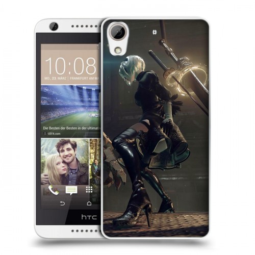 Дизайнерский силиконовый чехол для HTC Desire 626 NieR:Automata