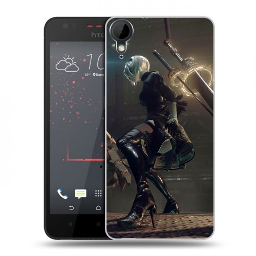 Дизайнерский пластиковый чехол для HTC Desire 825 NieR:Automata