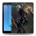 Дизайнерский силиконовый чехол для Samsung Galaxy Tab S3 NieR:Automata