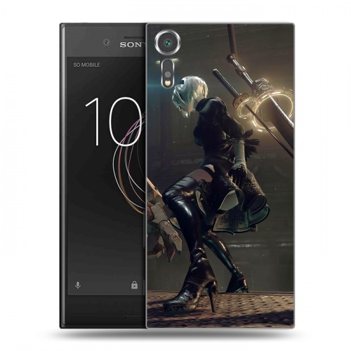 Дизайнерский пластиковый чехол для Sony Xperia XZs NieR:Automata