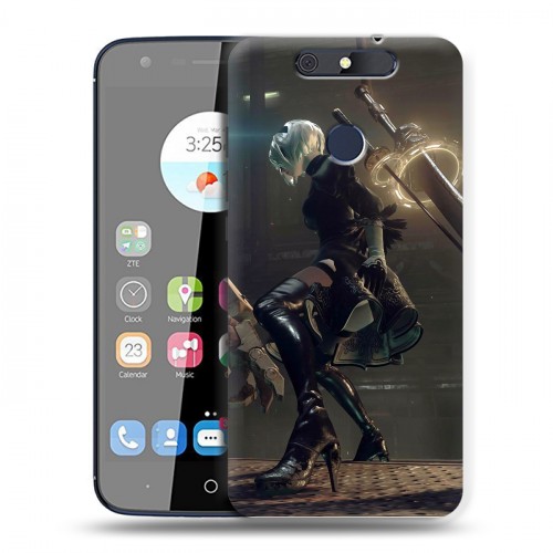 Дизайнерский силиконовый чехол для ZTE Blade V8C NieR:Automata