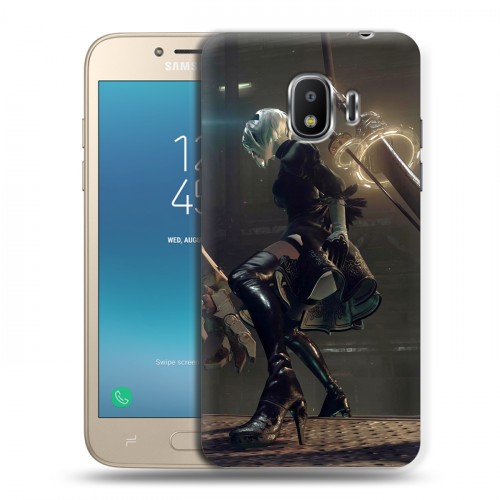 Дизайнерский пластиковый чехол для Samsung Galaxy J2 (2018) NieR:Automata