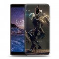 Дизайнерский пластиковый чехол для Nokia 7 Plus NieR:Automata