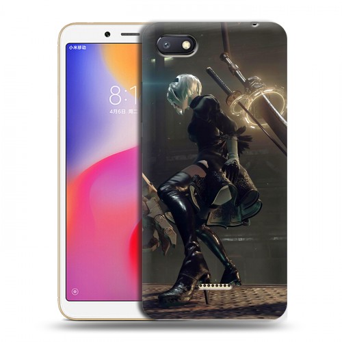 Дизайнерский пластиковый чехол для Xiaomi RedMi 6A NieR:Automata