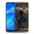 Дизайнерский пластиковый чехол для Huawei Y6 (2019) NieR:Automata