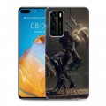 Дизайнерский пластиковый чехол для Huawei P40 NieR:Automata