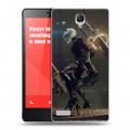 Дизайнерский силиконовый чехол для Xiaomi RedMi Note NieR:Automata