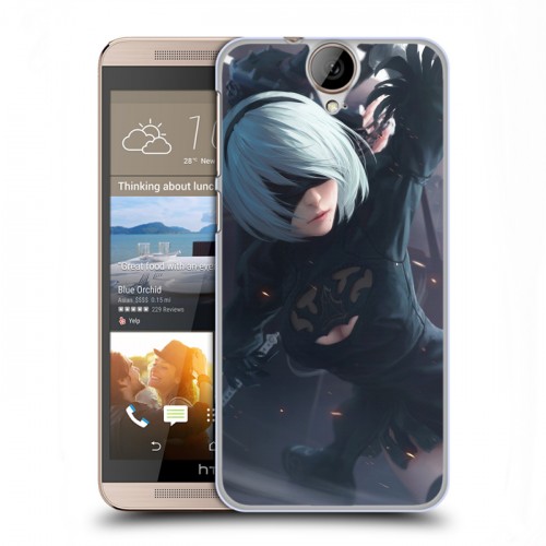 Дизайнерский пластиковый чехол для HTC One E9+ NieR:Automata