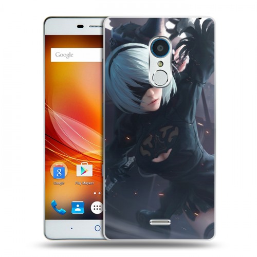 Дизайнерский пластиковый чехол для ZTE Blade X9 NieR:Automata