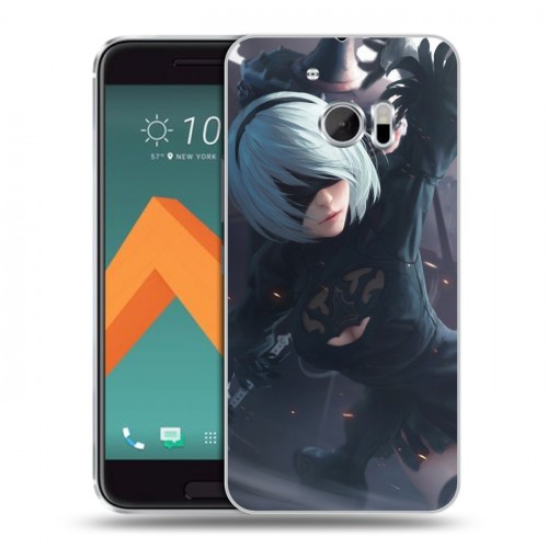 Дизайнерский пластиковый чехол для HTC 10 NieR:Automata