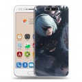 Дизайнерский пластиковый чехол для ZTE Blade V8 NieR:Automata