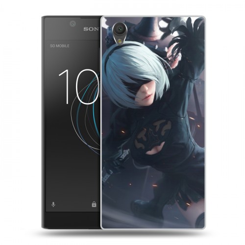 Дизайнерский пластиковый чехол для Sony Xperia L1 NieR:Automata