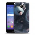 Дизайнерский пластиковый чехол для Huawei Y3 (2017) NieR:Automata