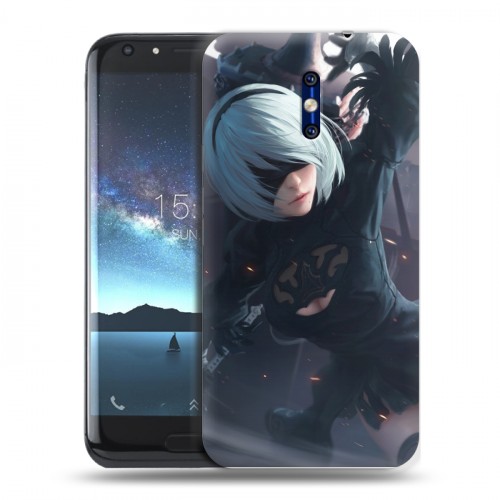 Дизайнерский силиконовый чехол для Doogee BL5000 NieR:Automata