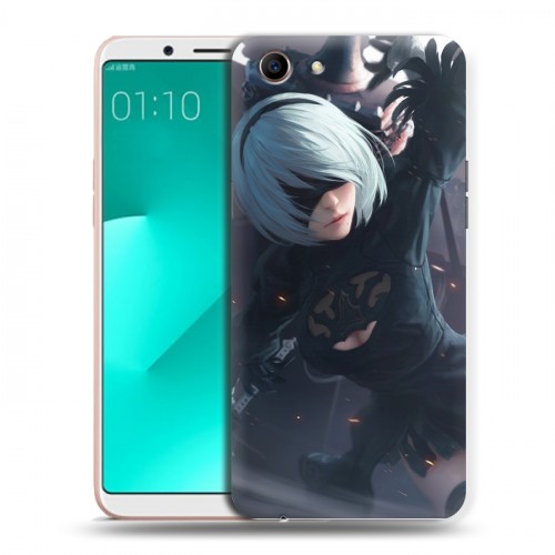 Дизайнерский пластиковый чехол для OPPO A83 NieR:Automata