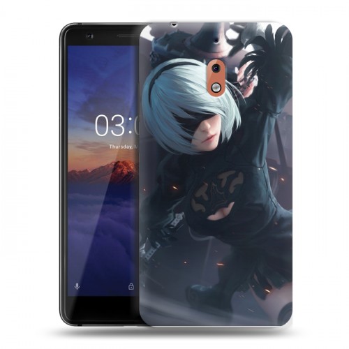 Дизайнерский силиконовый чехол для Nokia 2.1 NieR:Automata