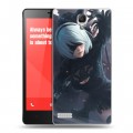 Дизайнерский пластиковый чехол для Xiaomi RedMi Note NieR:Automata