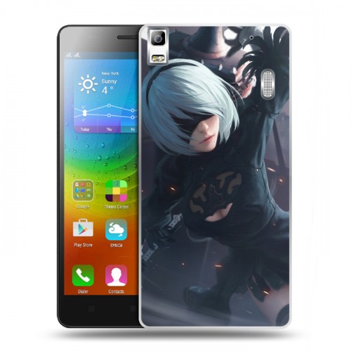 Дизайнерский пластиковый чехол для Lenovo A7000 NieR:Automata