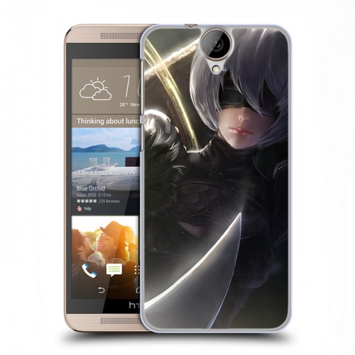 Дизайнерский пластиковый чехол для HTC One E9+ NieR:Automata