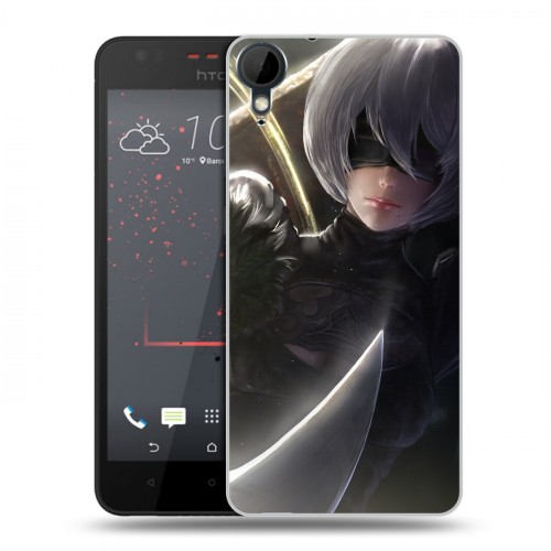 Дизайнерский пластиковый чехол для HTC Desire 825 NieR:Automata