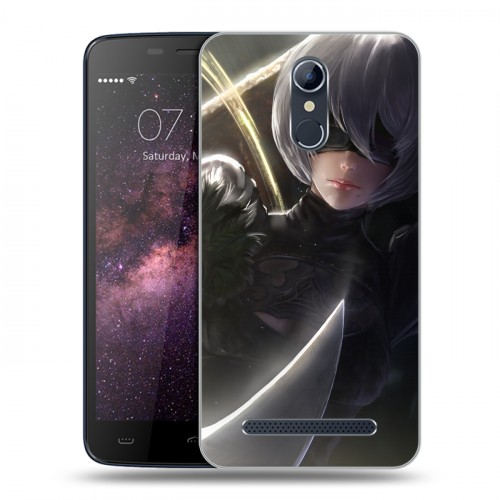 Дизайнерский силиконовый чехол для Homtom HT17 NieR:Automata