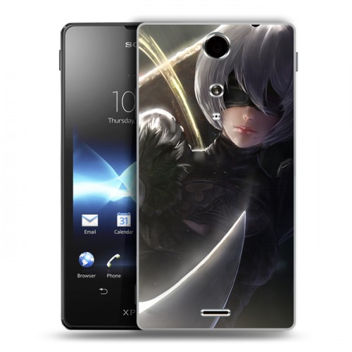 Дизайнерский пластиковый чехол для Sony Xperia TX NieR:Automata