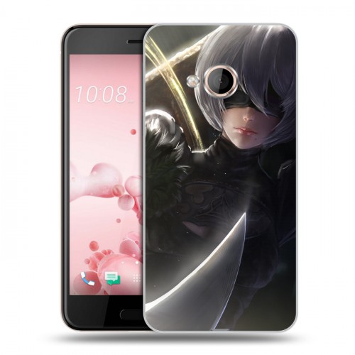 Дизайнерский силиконовый чехол для HTC U Play NieR:Automata