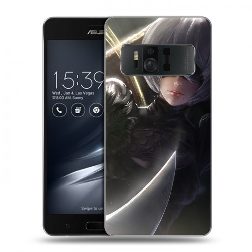 Дизайнерский силиконовый чехол для ASUS ZenFone AR NieR:Automata