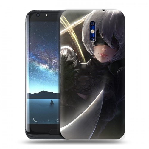 Дизайнерский силиконовый чехол для Doogee BL5000 NieR:Automata