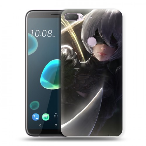 Дизайнерский пластиковый чехол для HTC Desire 12 Plus NieR:Automata