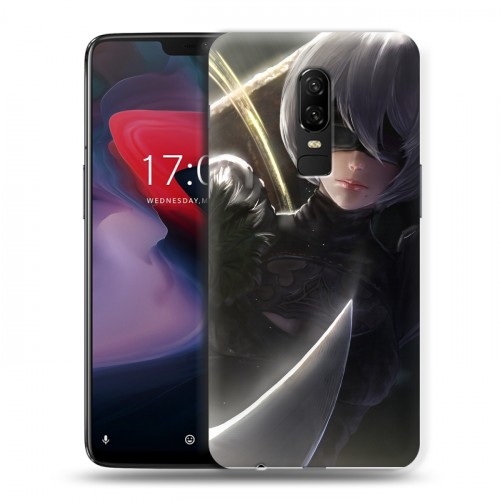 Дизайнерский пластиковый чехол для OnePlus 6 NieR:Automata