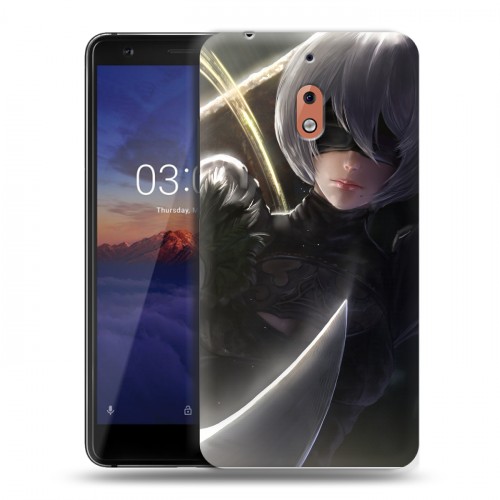 Дизайнерский силиконовый чехол для Nokia 2.1 NieR:Automata