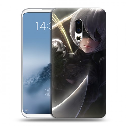 Дизайнерский пластиковый чехол для Meizu 16th Plus NieR:Automata