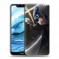 Дизайнерский силиконовый чехол для Nokia 5.1 Plus NieR:Automata