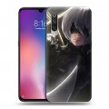 Дизайнерский силиконовый с усиленными углами чехол для Xiaomi Mi9 NieR:Automata