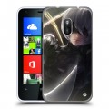 Дизайнерский пластиковый чехол для Nokia Lumia 620 NieR:Automata