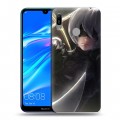 Дизайнерский пластиковый чехол для Huawei Y6 (2019) NieR:Automata