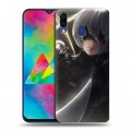 Дизайнерский силиконовый чехол для Samsung Galaxy M20 NieR:Automata