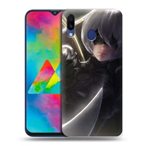 Дизайнерский силиконовый чехол для Samsung Galaxy M20 NieR:Automata