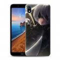 Дизайнерский силиконовый чехол для Xiaomi RedMi 7A NieR:Automata