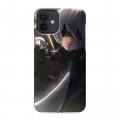 Дизайнерский силиконовый чехол для Iphone 12 NieR:Automata