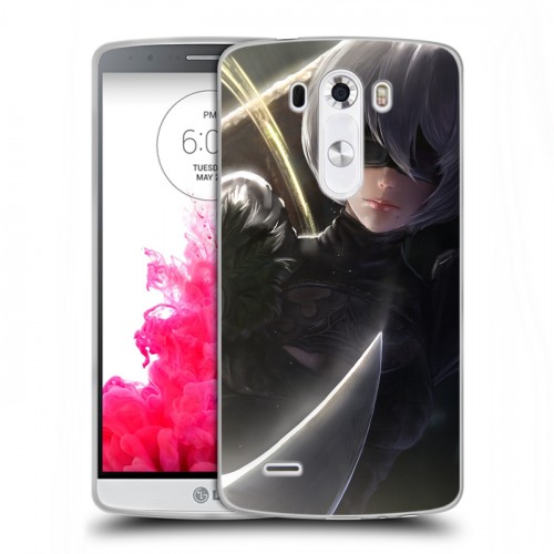 Дизайнерский пластиковый чехол для LG G3 (Dual-LTE) NieR:Automata