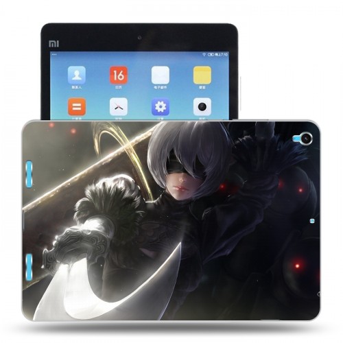 Дизайнерский силиконовый чехол для Xiaomi MiPad NieR:Automata