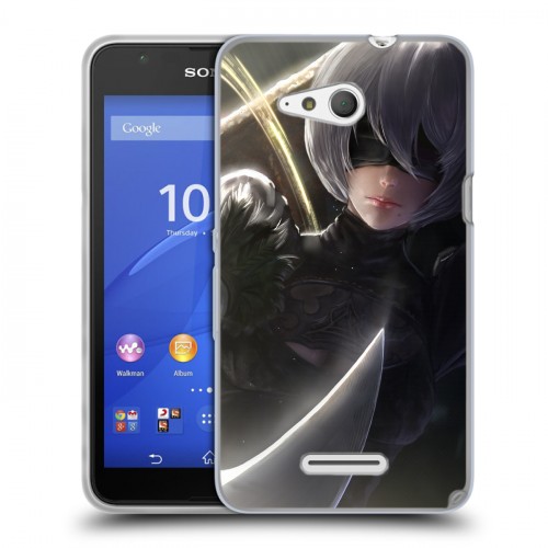 Дизайнерский пластиковый чехол для Sony Xperia E4g NieR:Automata