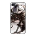 Дизайнерский силиконовый чехол для Iphone 7 NieR:Automata