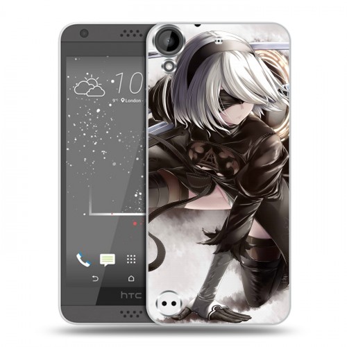 Дизайнерский пластиковый чехол для HTC Desire 530 NieR:Automata