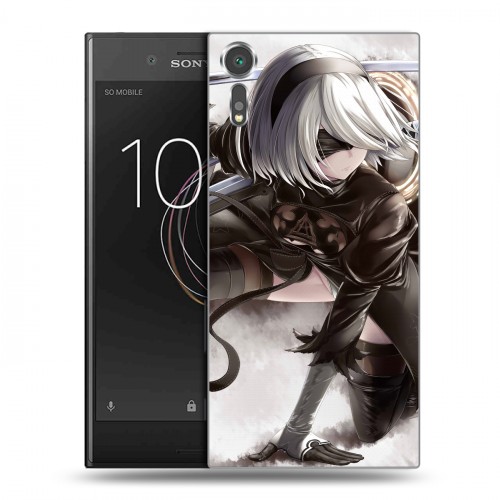 Дизайнерский пластиковый чехол для Sony Xperia XZs NieR:Automata